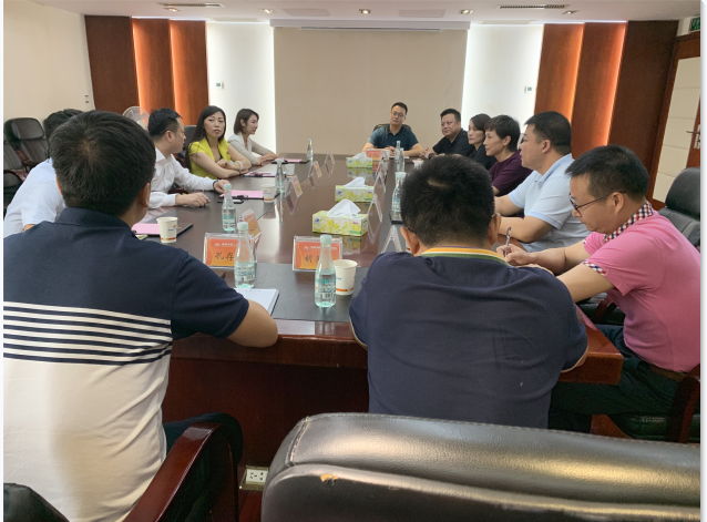 西北恒大集團來公司考察指導